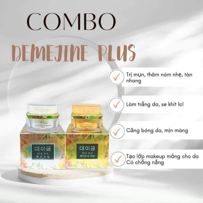Combo Kem Demejine Plus Ngày & Đêm