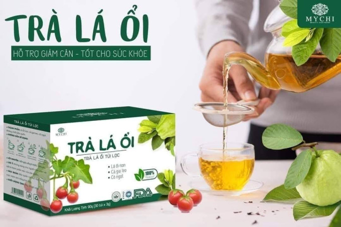 Trà Lá Ổi Giảm Cân My Chi 30 Gói | Hàng Chính Hãng