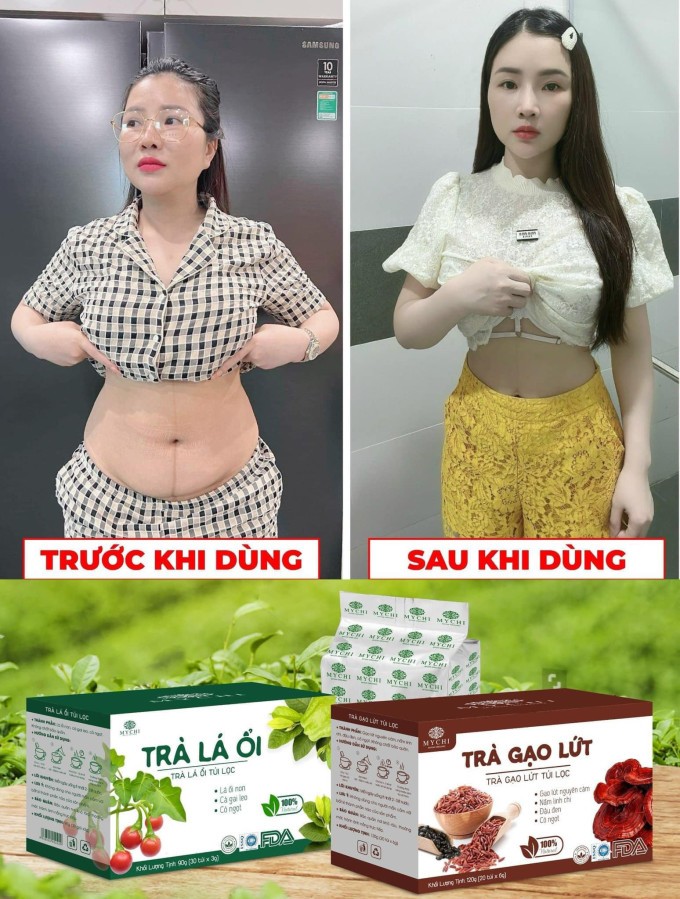 Trà Lá Ổi Giảm Cân My Chi 30 Gói | Hàng Chính Hãng