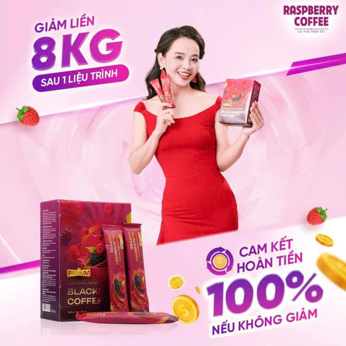 Giảm Cân Cà Phê Mâm Xôi Đen Blackberry Coffee 15 Gói