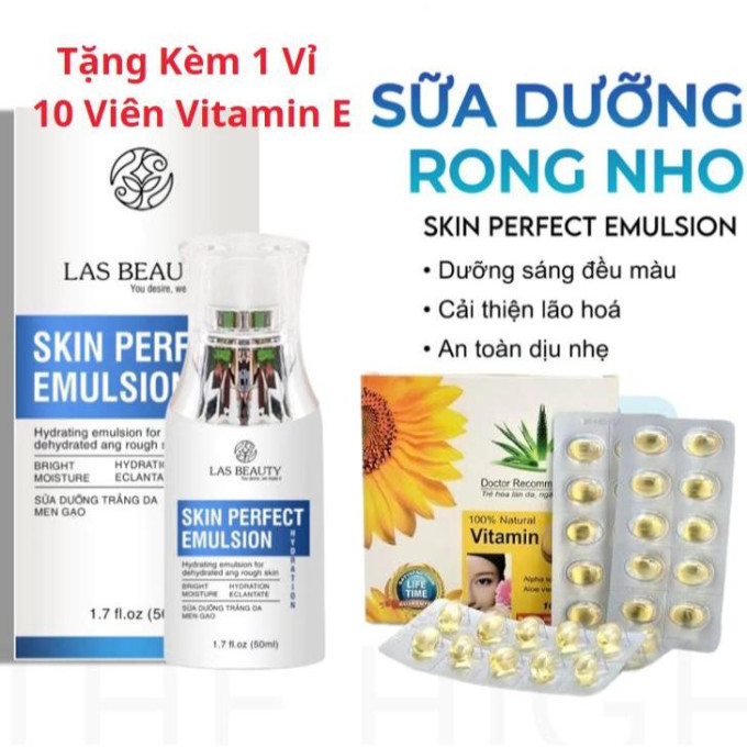 Sữa Dưỡng Rong Nho Las Beauty 50ml