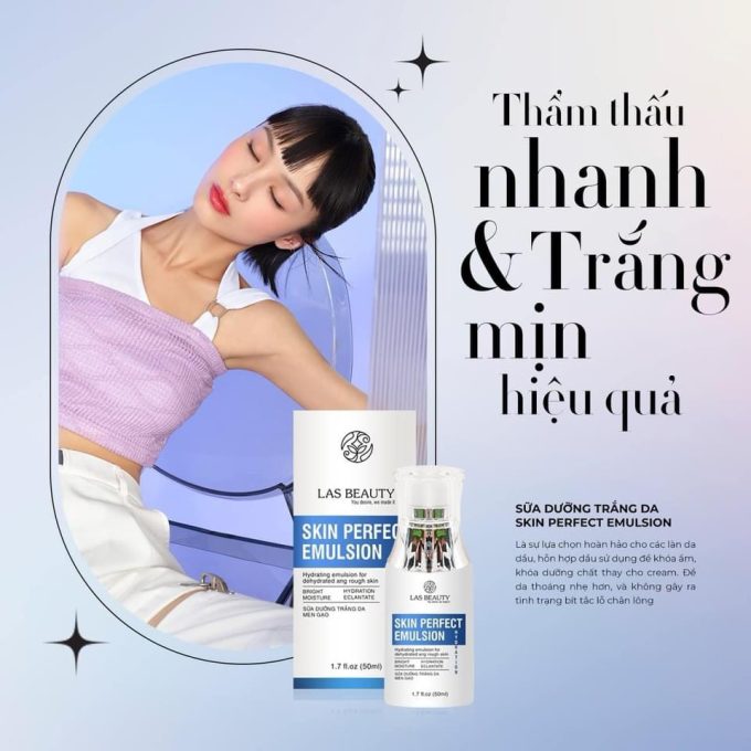 Sữa Dưỡng Rong Nho Las Beauty 50ml