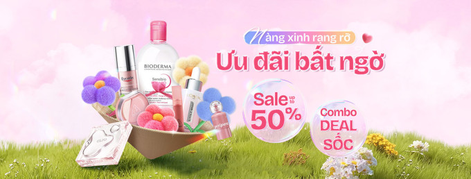 Nàng Xinh Rạng Rỡ – Ưu Đãi Bất Ngờ – SALE UP TO 50%