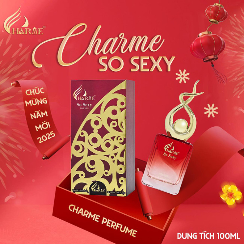 Nước Hoa Nữ Charme So Sexy 100ml mẫu mới | Hàng Chính Hãng