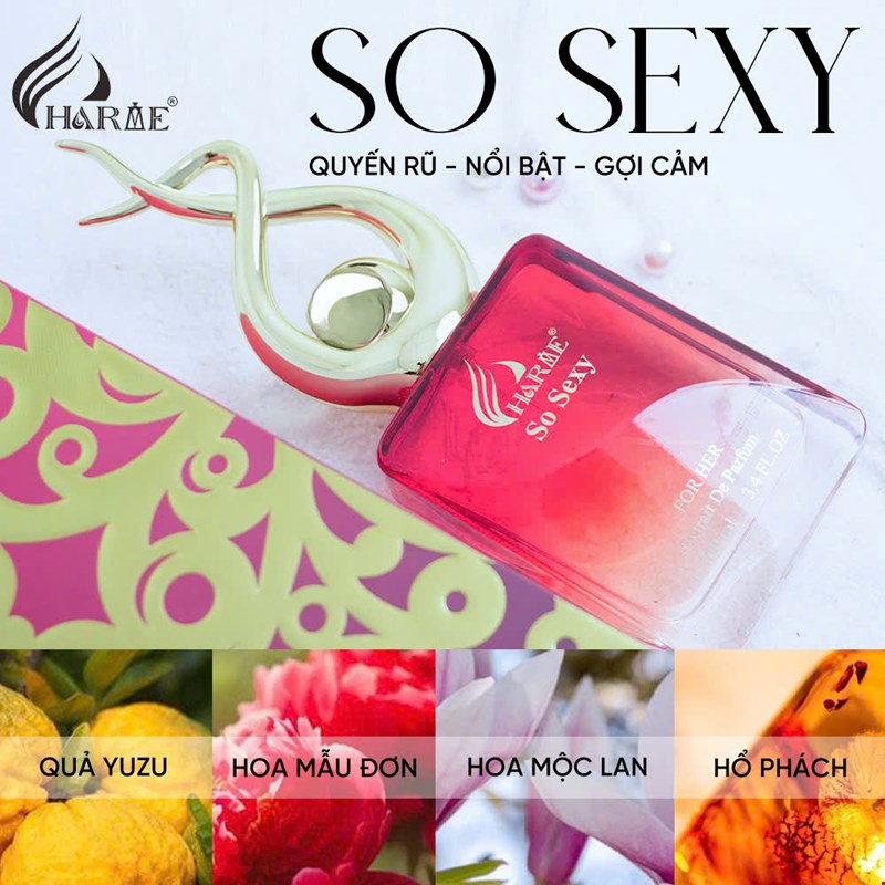 Nước Hoa Nữ Charme So Sexy 100ml mẫu mới | Hàng Chính Hãng