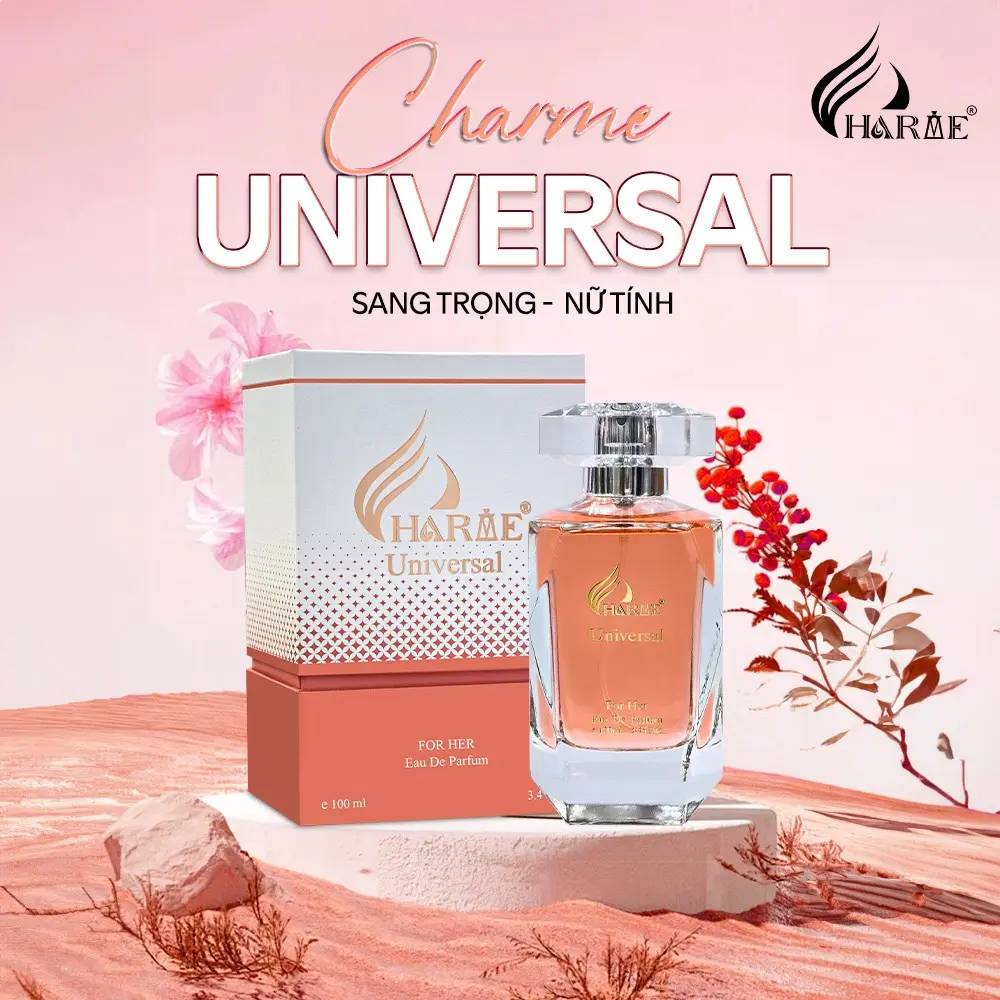 Nước Hoa Nữ Charme Universal 100ml | Hàng Chính Hãng