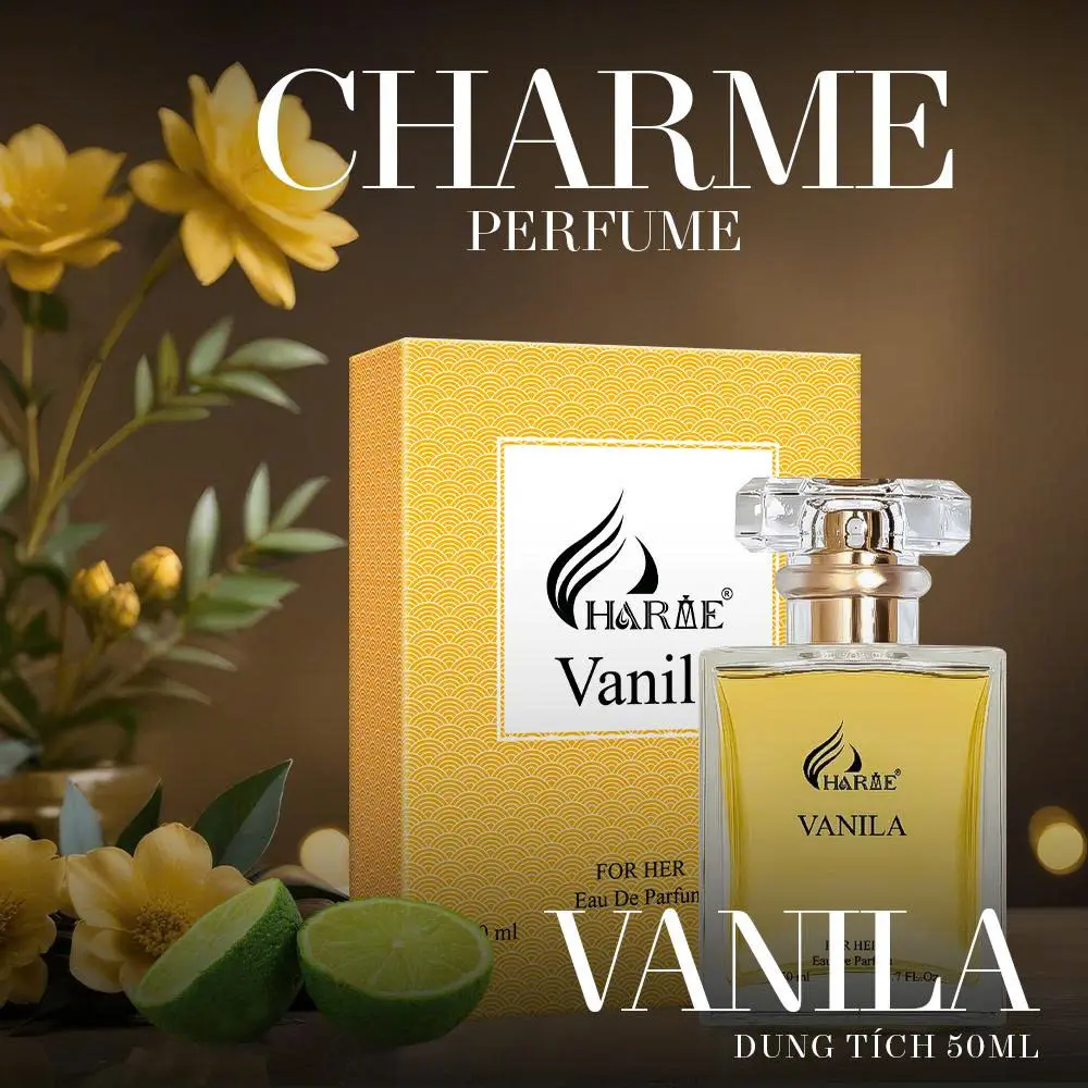 Nước Hoa Nữ Charme Vanila 50ml EDP | Lưu Hương 8 Giờ