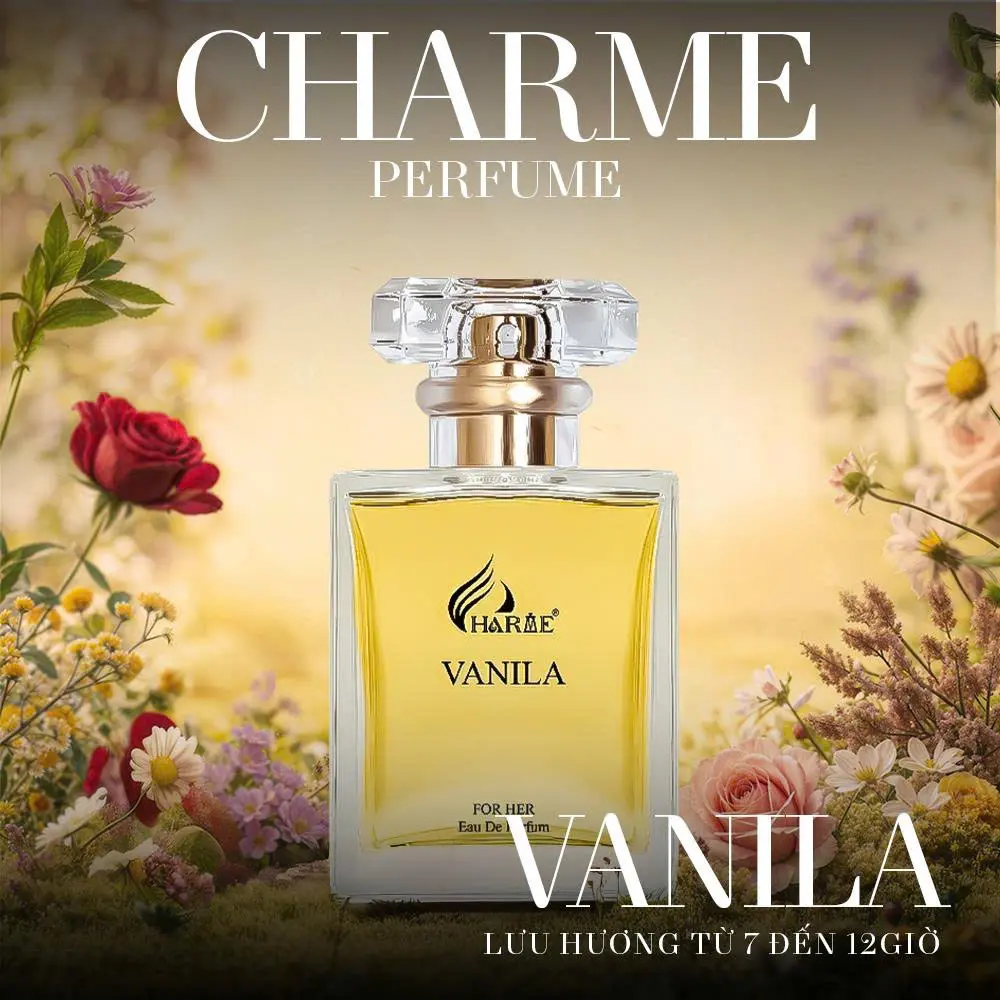Nước Hoa Nữ Charme Vanila 50ml EDP | Lưu Hương 8 Giờ