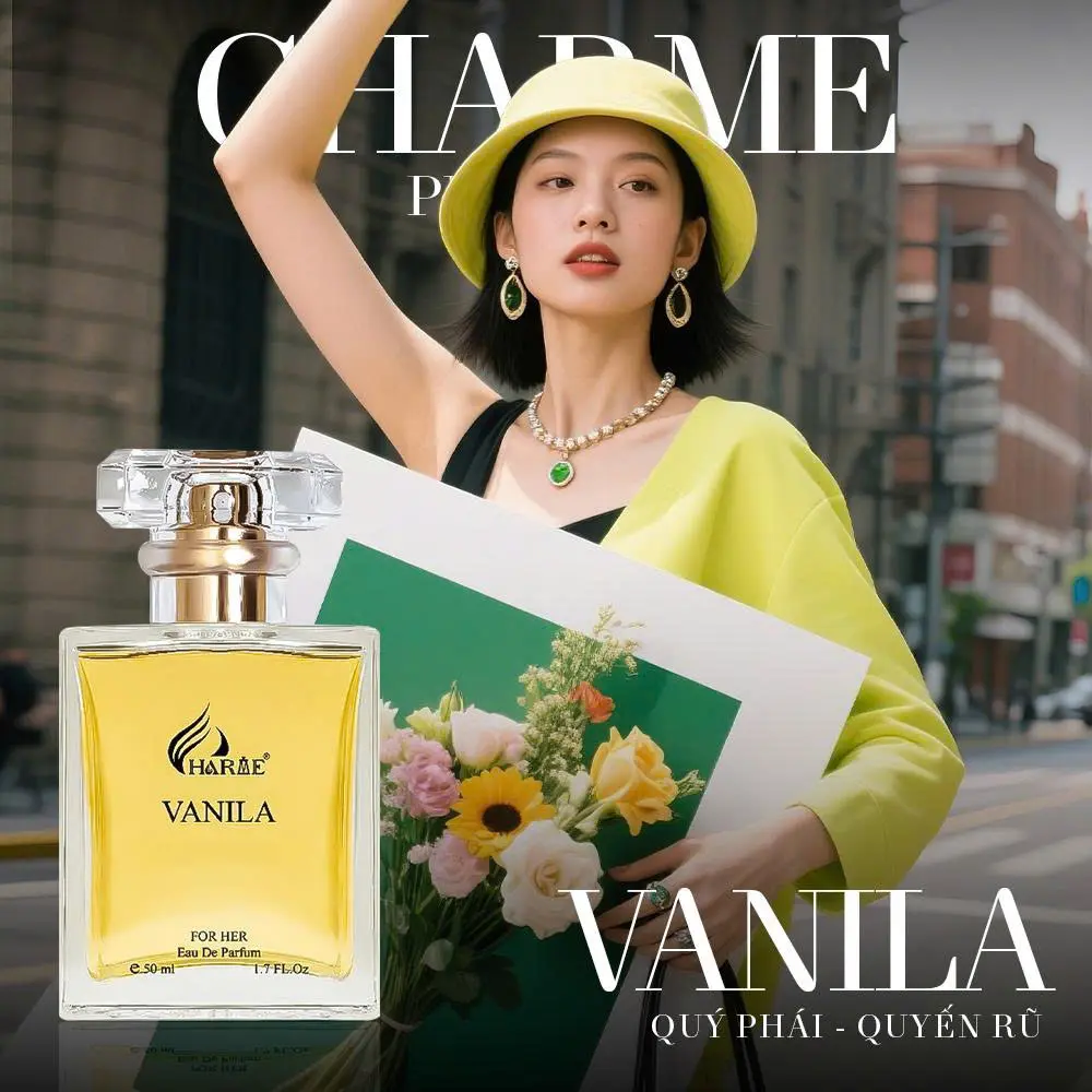 Nước Hoa Nữ Charme Vanila 50ml EDP | Lưu Hương 8 Giờ