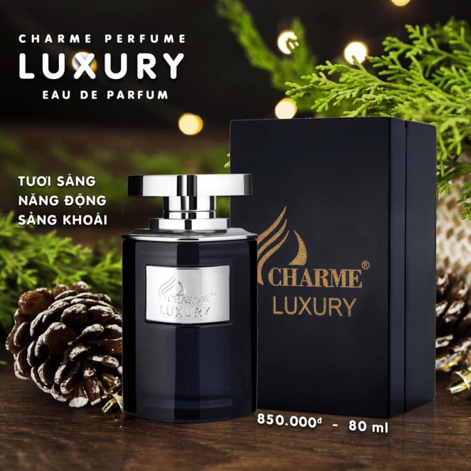 Nước Hoa Nam Charme Luxury 80ml – EDP – Sang Trọng, Lịch Lãm