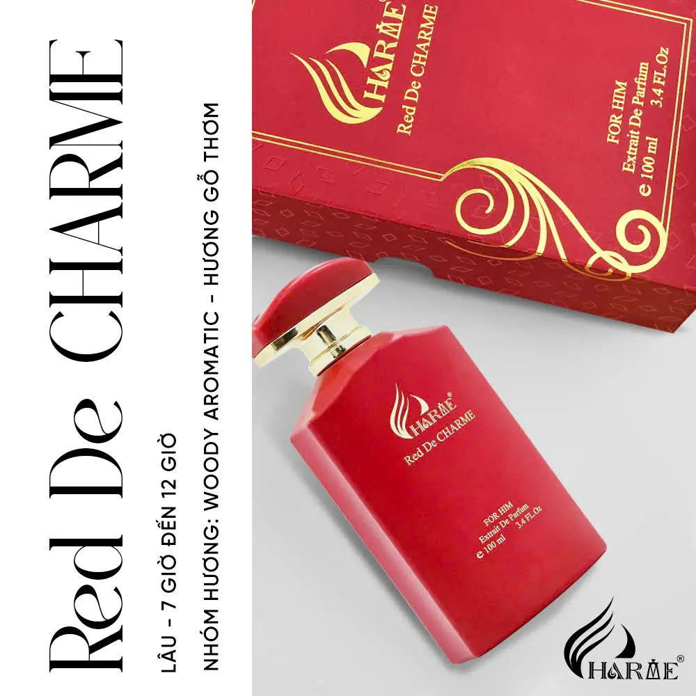 Nước Hoa Red De Charme 100ml | Hàng Chính Hãng