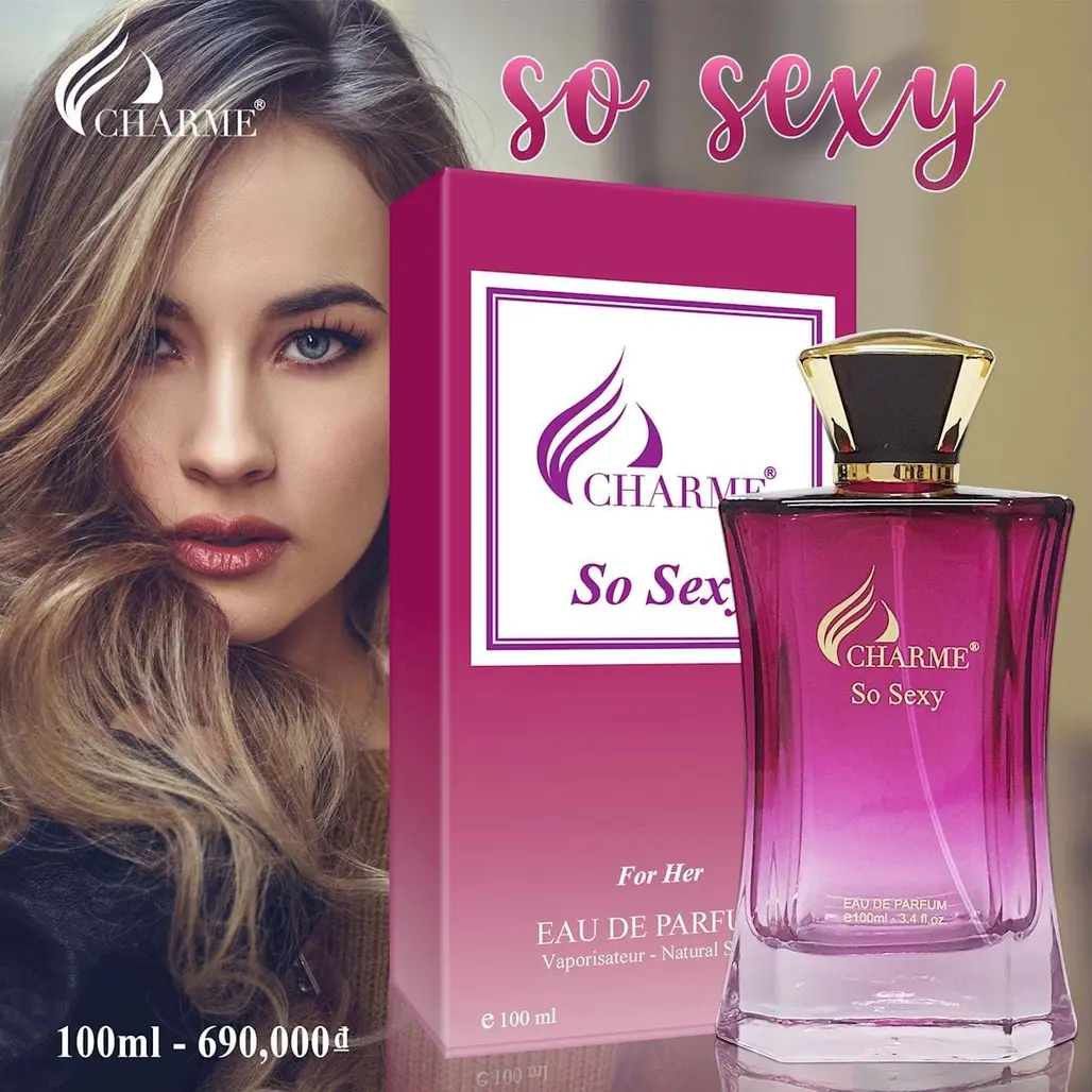 Nước Hoa Nữ Charme So Sexy 100ml EDP | Chính Hãng, Giá Tốt