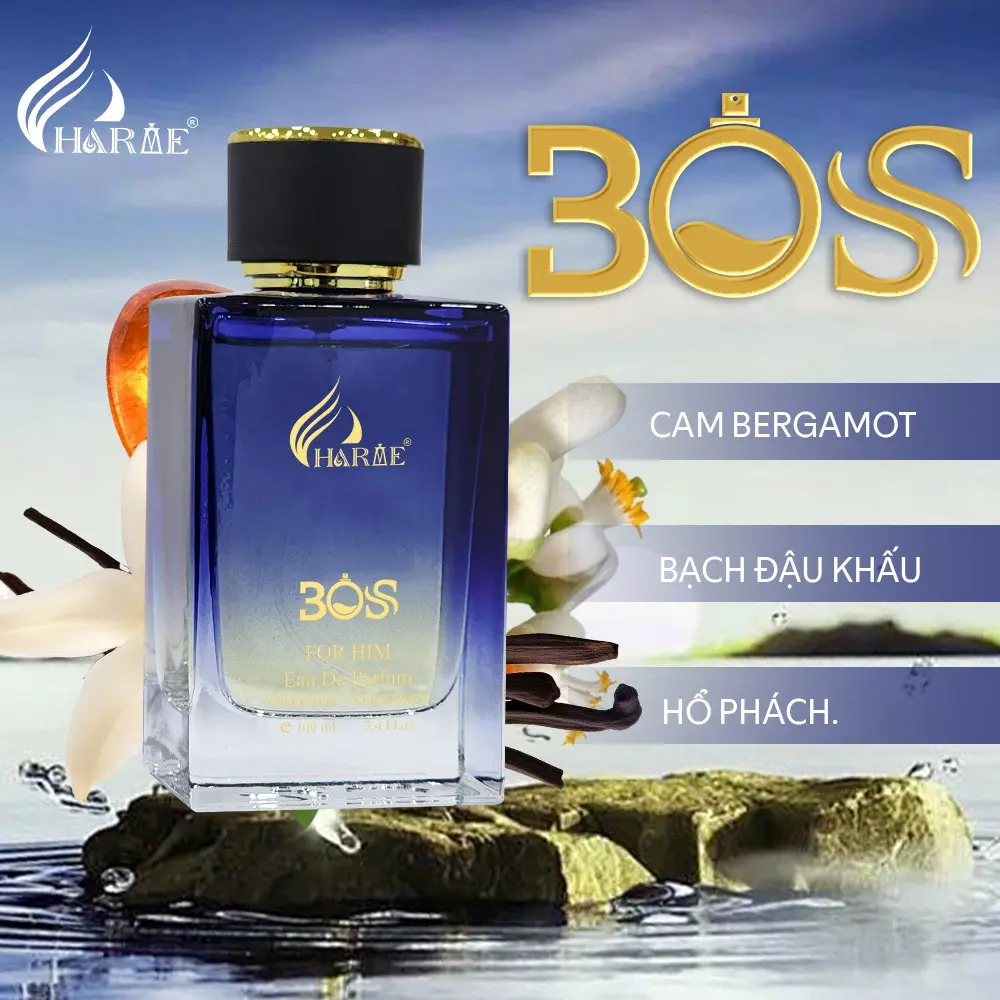 Nước Hoa Nam Charme Boss Charme 100ml EDP | Lưu Hương Lâu, Bền Mùi