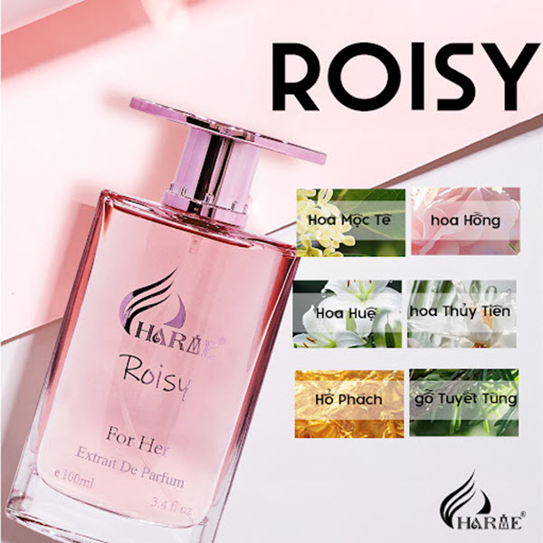 Nước Hoa Nữ Charme Roisy 100ml | Hàng Chuẩn Chính Hãng