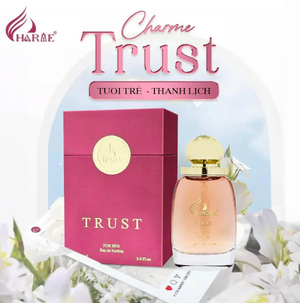 Nước Hoa Charme Trust 100ml – Sang Trọng, Quyến Rũ
