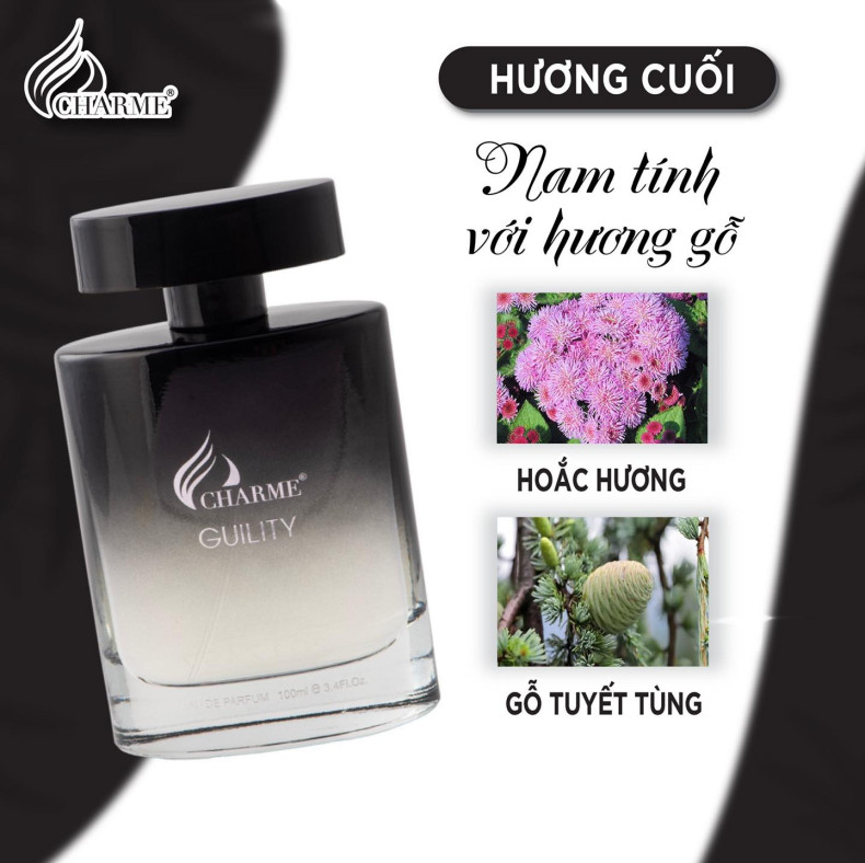 Nước Hoa Nam Charme Guility 100ml