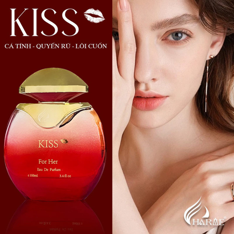 Nước Hoa Nữ Charme Kiss 100ml | Charme Chính Hãng