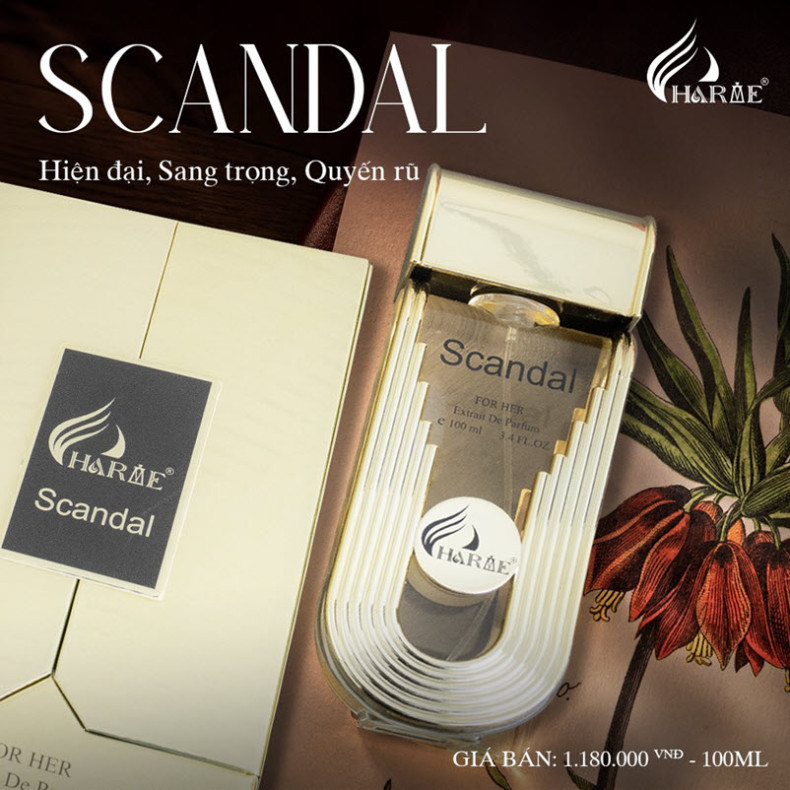 Nước Hoa Nữ Charme Scandal 100ml – Sành Điệu, Sang Chảnh