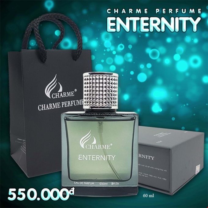 Nước Hoa Charme Enternity 60ml | Lưu Hương Thơm Từ 8-12 Giờ